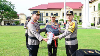 Perkuat Pelayanan dan Respons Cepat 110, Biro Logistik Serahkan Kendaraan Dinas Pamapta kepada Polresta Jambi